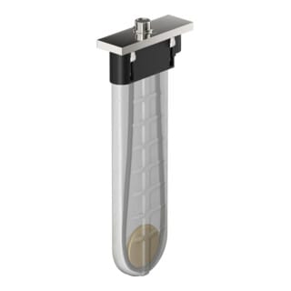 hansgrohe Wannenrandset sBox f Wannen- o Fl.-Mont., ek, Edelstahl-Optik