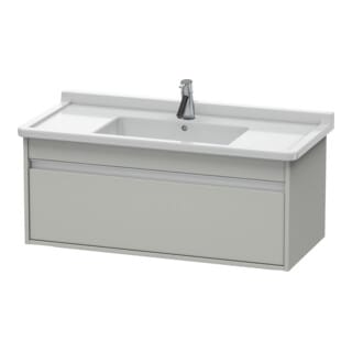 Duravit Waschtischunterschrank Ketho 100x45,5cm, betongr ma, 1 Ausz., wandhängend