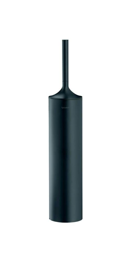 Duravit WC-Bürstengarnitur Starck T 8x8cm, bodenstehend, schwarz matt