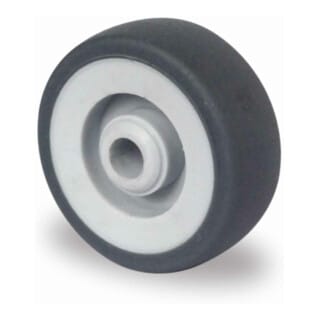CASCOO Rad ø 50 mm Serie P2T2 Gleitlager Edelstahl