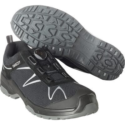 Mascot Sicherheitshalbschuh S3 mit Boa® Sicherheitshalbschuh S3 Sicherheitsschuhe Größe 1039, schwarz/silber