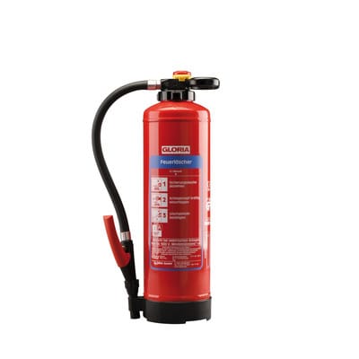 Wasserfeuerlöscher 6 kg aufladb.Brandkl.34 A m.Wandh.