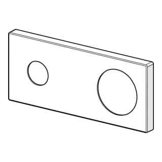 Hansa Deckplatte 59913866 175 x 75 chr