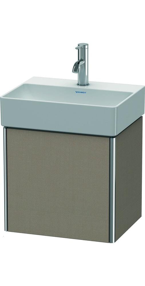 Duravit Waschtischunterschrank XSquare 43,4x34x39,7cm, wandhängend, Tür links, Leinen