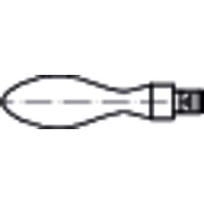 DIN 98 Ballengriff Stahl E 16 M 6 mit Gewindezapfen