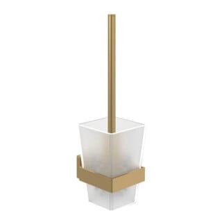 V&B WC-Bürstengarnitur Elements Striking 94x340x118mm, Gl sat, m Bürste, b gol
