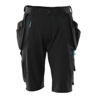 Mascot Shorts mit abnehmbaren Hängetaschen Handwerkershorts Größe C66, schwarz