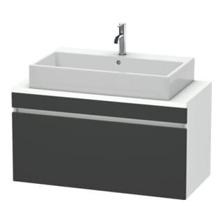 Duravit Waschtischunterschrank Com DuraStyle 100x47,8cm, gra m/we ma, f Kons, 1 Ausz.