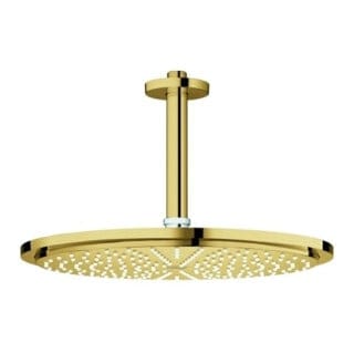 Grohe Kopfbrauseset Rainshower C 310 Deckenauslass 14,2cm, cool sunrise