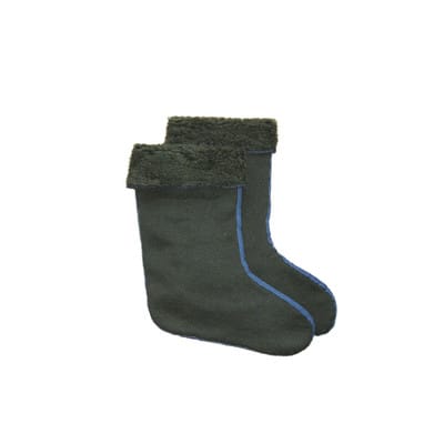 Stiefeleinsatz Faserpelz / Polyester Gr. 43/44