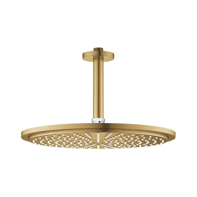 Grohe Kopfbrauseset Rainshower C 310 Deckenausl 14,2cm, C sunrise gebürstet