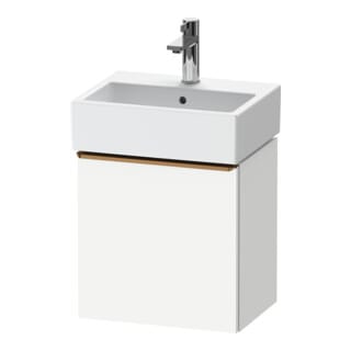 Duravit Waschtischunterschrank D-Neo 43,4x32,2x44cm, 1 Tür, An L, b geb/we ma