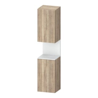 Duravit Hochschrank Qatego 40x36x1760cm, 2 T, B, An l, w m/E marm.
