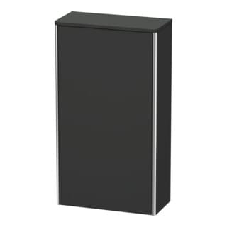 Duravit Halbhochschrank XSquare 50x23,6x89,6cm, T. li, graphit supermatt
