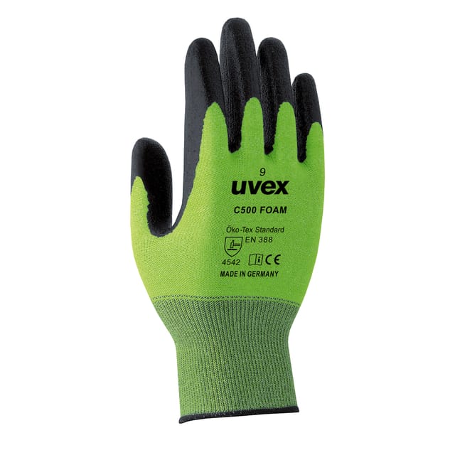 Uvex Handschuh-Paar uvex C500 foam, Handschuhgröße: 9