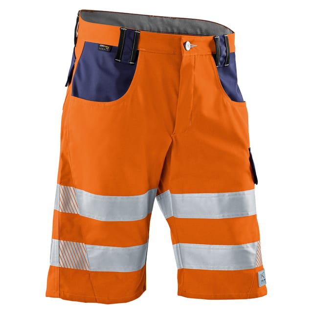 Kübler Shorts REFLECTIQ PSA 2 warnorange/dunkelblau Form 2307 Größe 58