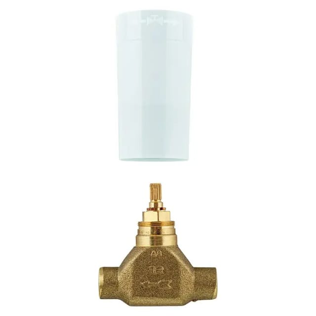 Grohe UP-Ventil-Unterteil 1/2", Lötanschl. 1,5cm, vormont. Obert.