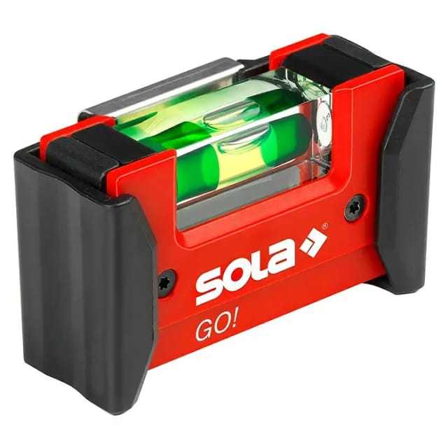 SOLA Mini-Wasserwaage Go Clip 7,5cm