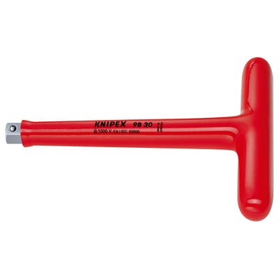 Knipex Quergriff mit Außenvierkant 3/8" 200 mm