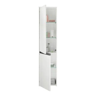 Duravit Hochschrank Ketho.2 40x36x176cm, 2 Tür., Anschl li, we. matt