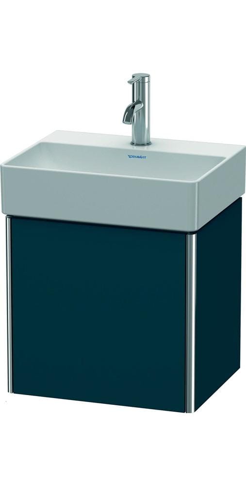 Duravit Waschtischunterschrank XSquare 43,4x34x39,7cm, wd, Tür li, blau s-matt