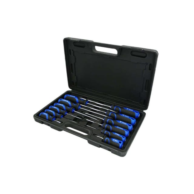 Brilliant Tools Schraubendreher-Satz, 12-tlg, Schlitz, PH
