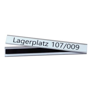 Eichner Magnetische Etikettenhalter aus PVC 25 x 200 mm