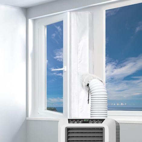 300 Cm Langes Dichtungsset Für Tragbare Klimaanlagen Mit Manschetten, Universelle Fensterdichtung Für Tragbare Klimaanlagen Und Wäschetrockner, Wasserdichte Isolierung Ohne Bohren