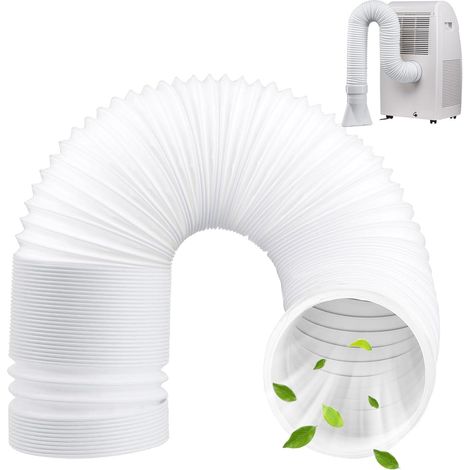 Tragbarer Klimaanlagenschlauch, Abluftschlauch Für Tragbare Klimaanlagen, 130 Mm Durchmesser, Flexibler Pvc-abluftschlauch, Abluftschlauch Für Tragbare Klimaanlagen Zur Verwendung Mit Luftentfeuchtern
