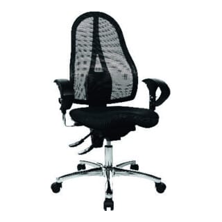 SITNESS Drehstuhl 15 blau/schwarz