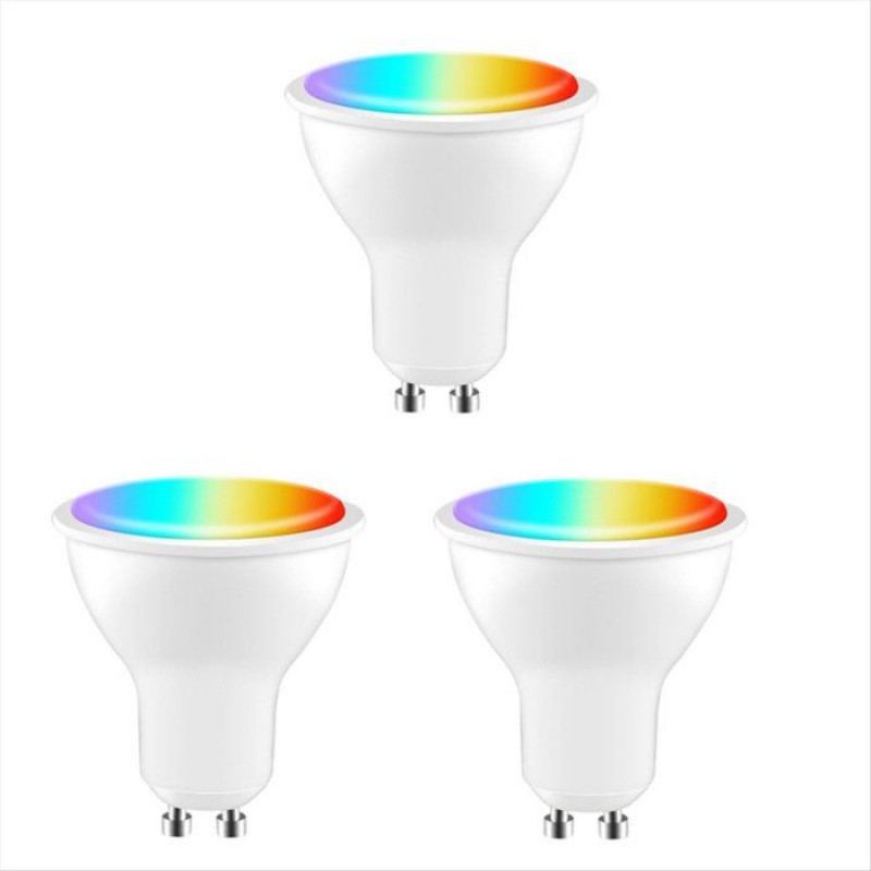 Tuya Gu10 Smart Dimmbare Led-lampe 5w Ac100-130v Wlan + Bluetooth Smart Life App-steuerung
