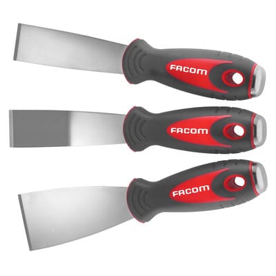 Facom Schaber rostfrei Satz, 3-tlg