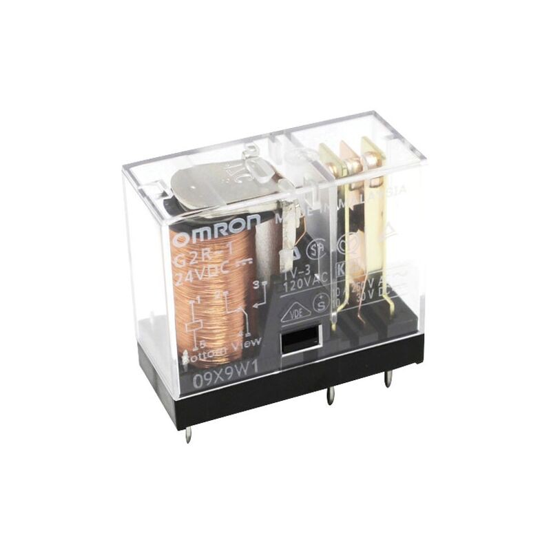 24-v-dc-relais, 1-fach, Offener Standby-modus, 16 A, 250 V Ac, Omron G2r-1a-e-24dc