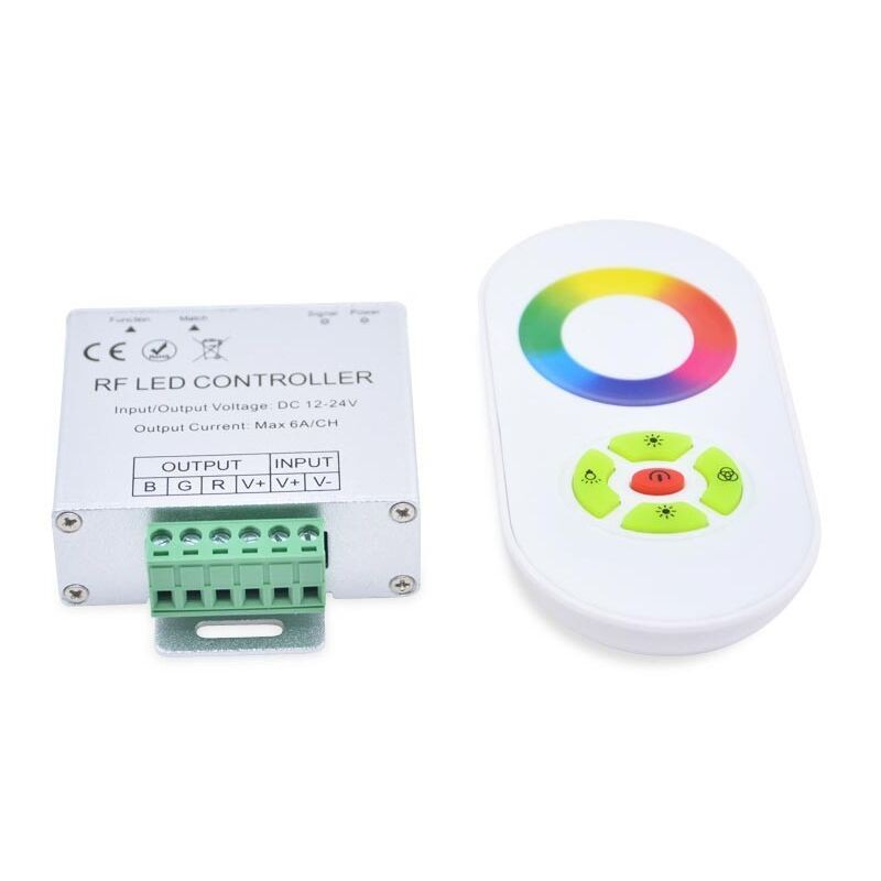 18a Rgb-controller (6a/kanal) 12/24v Dc + Fernbedienung