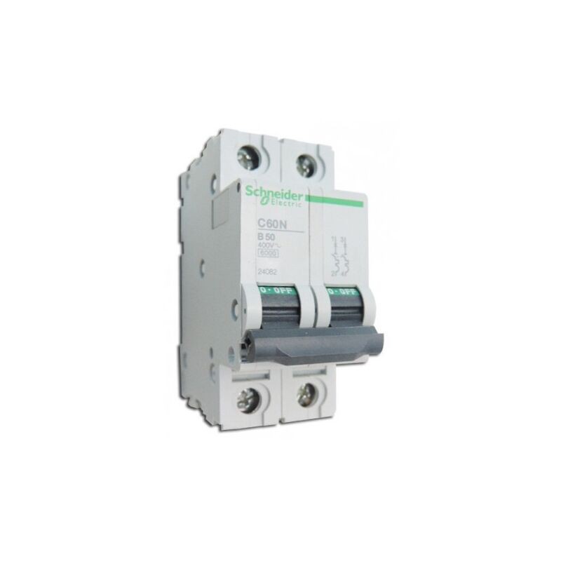 50a 2p B-kurve 6ka C60n-leistungsschalter (entspricht C60n 23947 Multi9) 24082