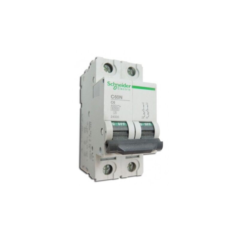 6a 2p C-kurve 6ka C60n-leistungsschalter (entspricht C60n 24200 Multi9) 24335