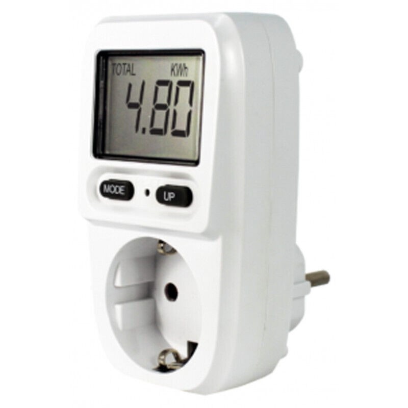 C-0620c Stromzähler Mit Maximaler Leistung Von 3680 W, Lcd-bildschirm Und Kostenberechnung