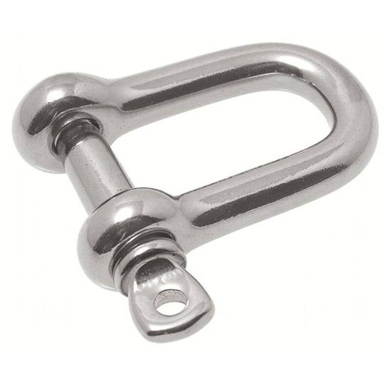 Geschmiedeter Gerader Schäkel – Edelstahl A4, 12 Mm Durchmesser – 1 Stück Pro Packung