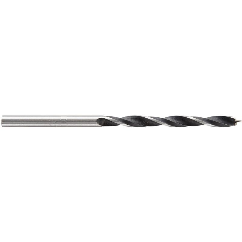 Wolfcraft 7604010 Holzbohrer, 4 Mm Gesamtlänge, 75 Mm Zylindrischer Schaft, 1 Stück, W86084