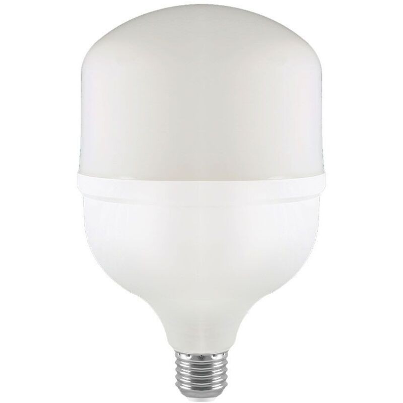 E27-led-lampe Mit Ring Und E40-fassung, 50 W, T140, Kaltweiß