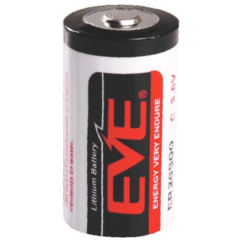 Lithium-batterie Er26500 3,6 V 8500 Mah Größe 26 X 50 Mm Eve Er26500/s - Lithium-batterie Er26500 3,6 V 8500 Mah Größe 26 X 50 Mm Eve Er26500/s