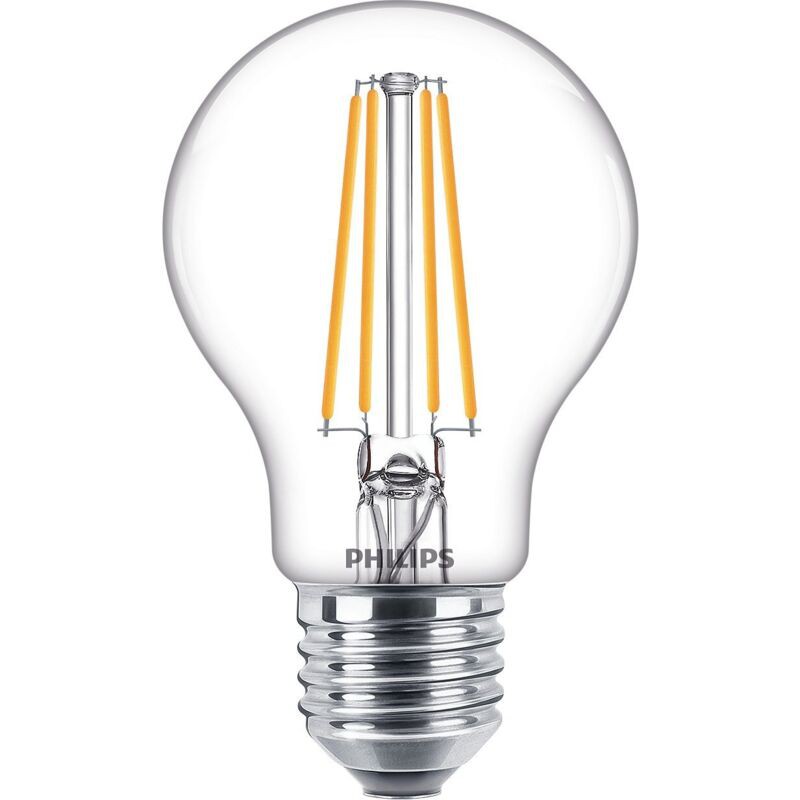 Philips Led 9290018150 Led Cee E (a - G) E27 Birnenform 7w = 60w Neutralweiß (ø X L) 60mm X 106mm Glühfaden 6 Stück Y177483