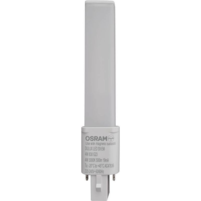 Homelighting 4058075557994 Led Cee E (a - G) G23 4 W = 9 W Warmweiß (ø X L) 32,3 Mm X 165 Mm 1 Stück Y890532