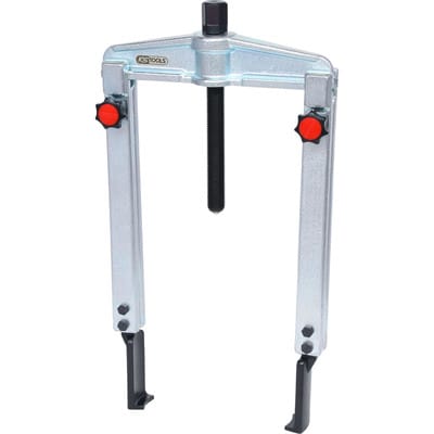 KS Tools Schnellspann-Universal-Abzieher 2-armig mit schlanken und verlängerten Haken, 25-130mm, 250mm