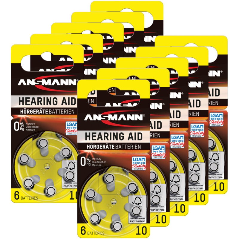 Hörgerätebatterien 10 X 1,4 V (10er-packung) - Hörgerätebatterien 10 X 1,4 V (10er-packung) - Hörgerätebatterien 10 X 1,4 V (10er-packung)
