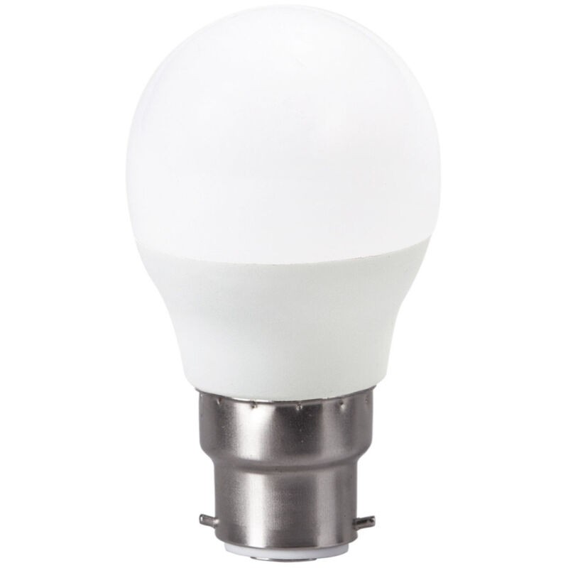 Opake Led-lampe In Klassischer Birnenform, B22, 5 W, 400 Lm, Kaltweiß – Fox Light