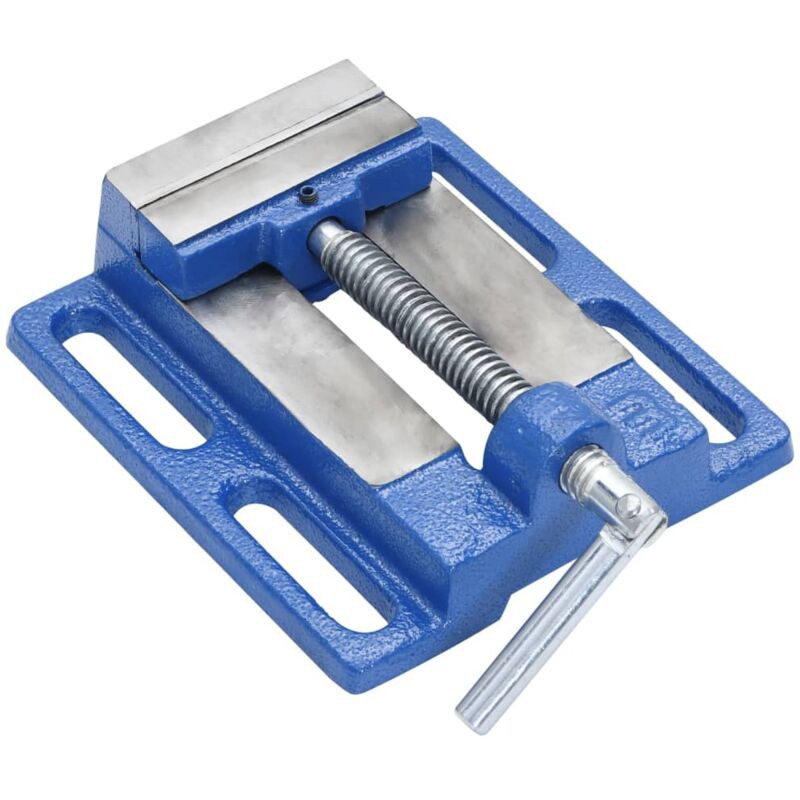 Blauer 76-mm-gusseisen-bohrmaschinenschraubstock - Blauer 76-mm-gusseisen-bohrmaschinenschraubstock