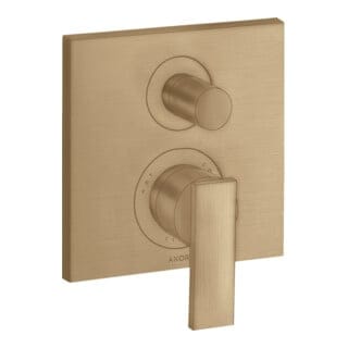 hansgrohe Fertigmontageset Axor Citterio UP-Wannen-Einhebelmischer, m Hebel, brushed bronze