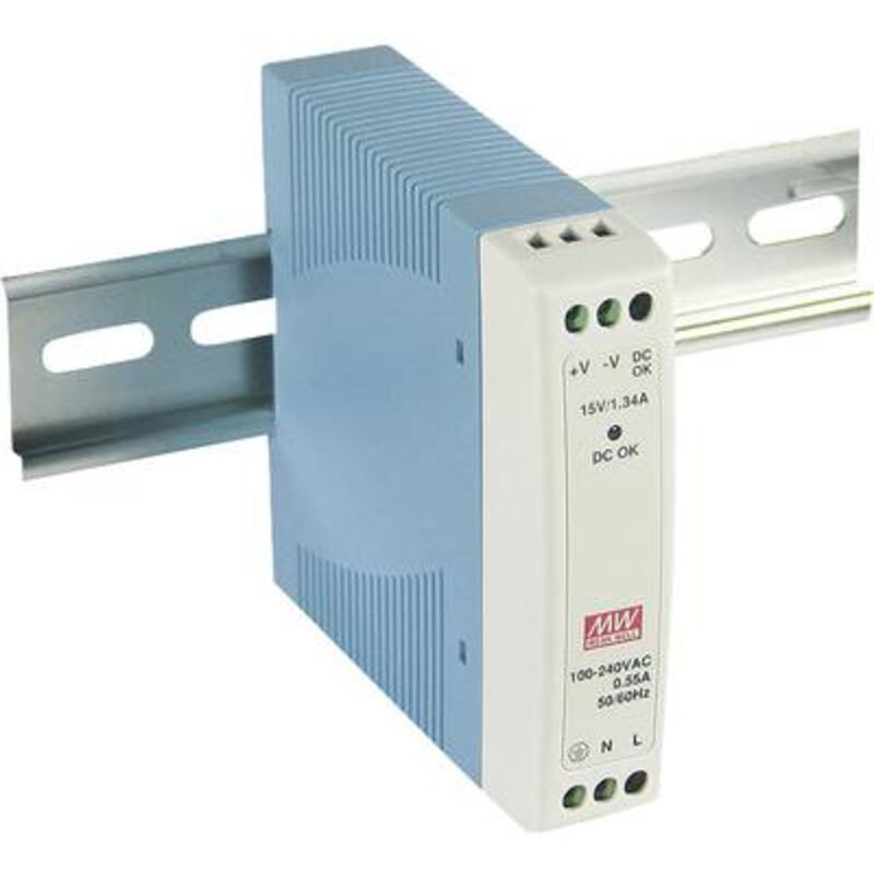Mean Well Mdr-10-24 Din-schienen-netzteil 24 V/dc 0,42 A 10 W Anzahl Ausgänge: 1 X Inhalt 1 Stück A042131