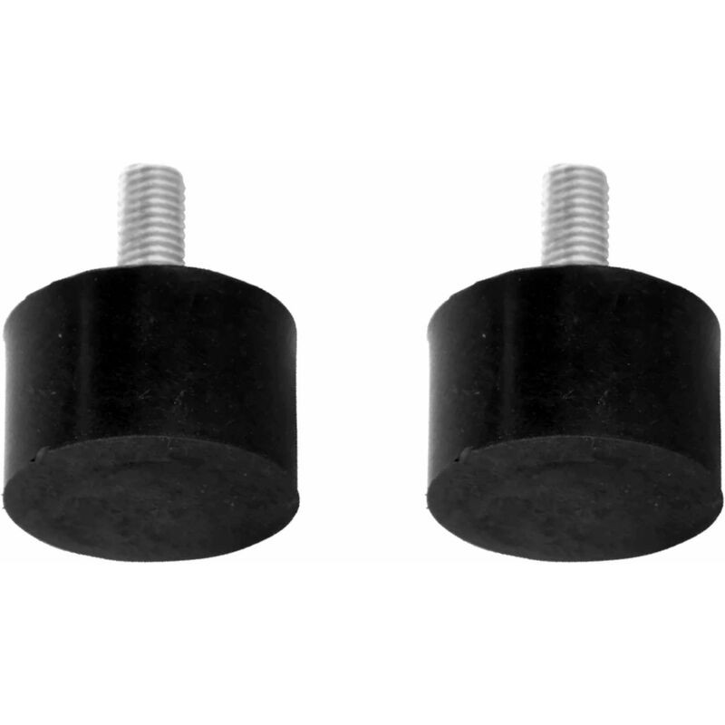 2x M6x20mm 25x17mm Massive Männliche Silentblock-antivibrationsgummi-boots-auto-stoßdämpfer-schalldämpfer